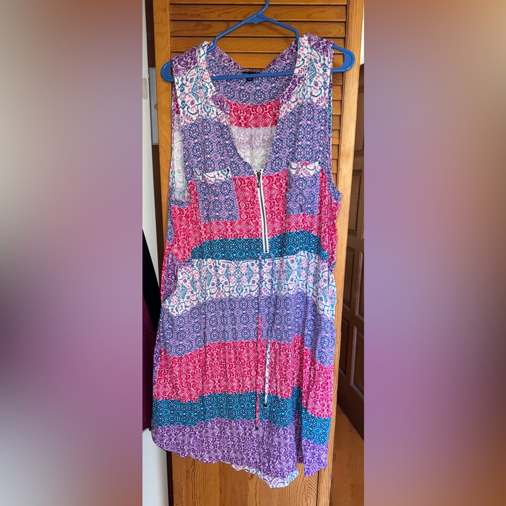 Torrid Multicolor Sleeveless Dress